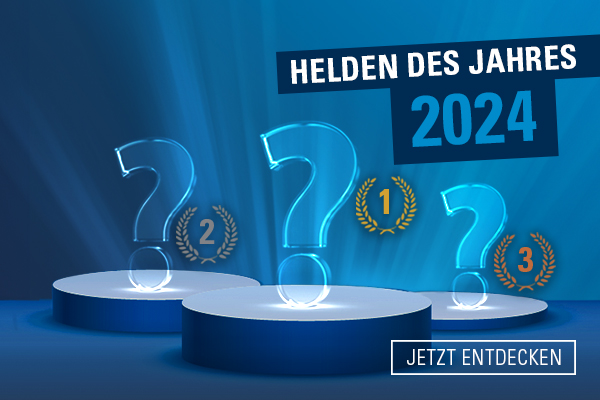 Unsere Helden des Jahres 2024 - Jetzt entdecken! 