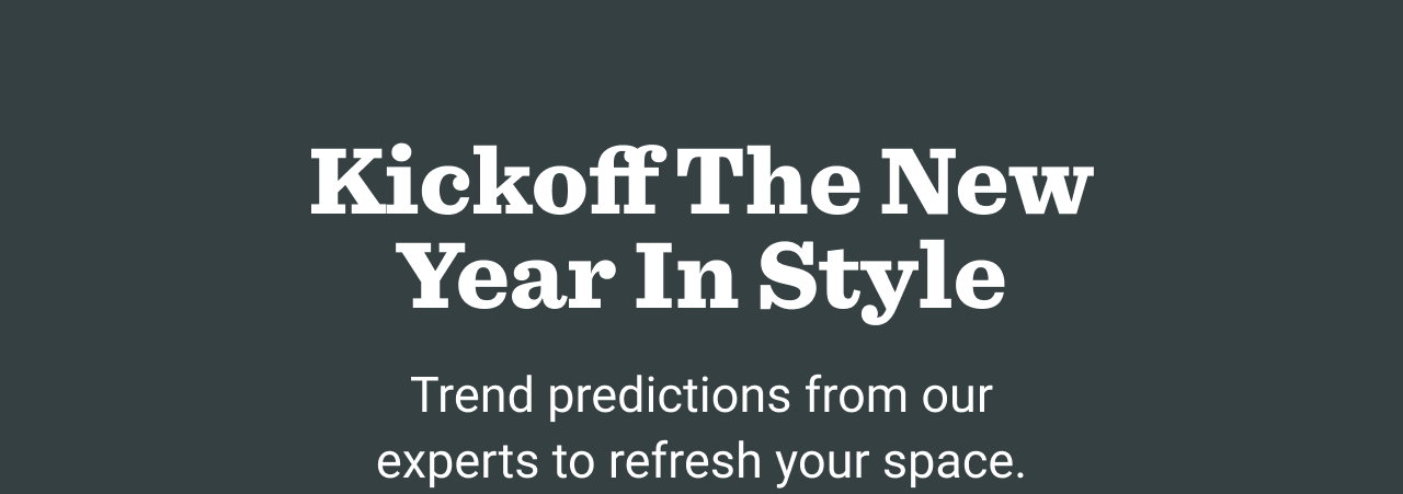 Kickoff The New Year In Style