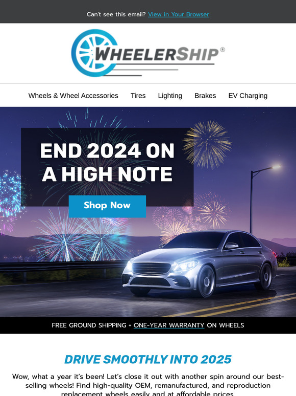 Welcome 2025 with New Wheels!