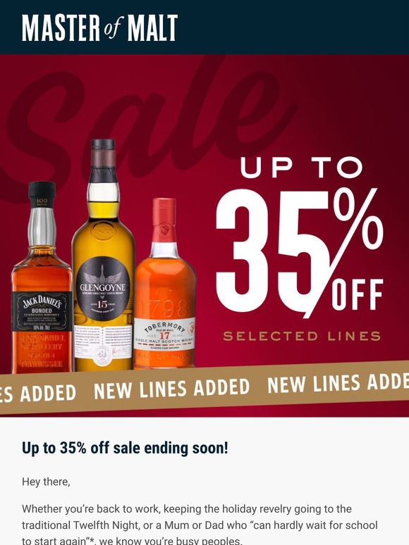 Mega sale final week!