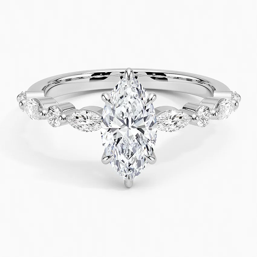 Versailles Half-Coverage Diamond Ring