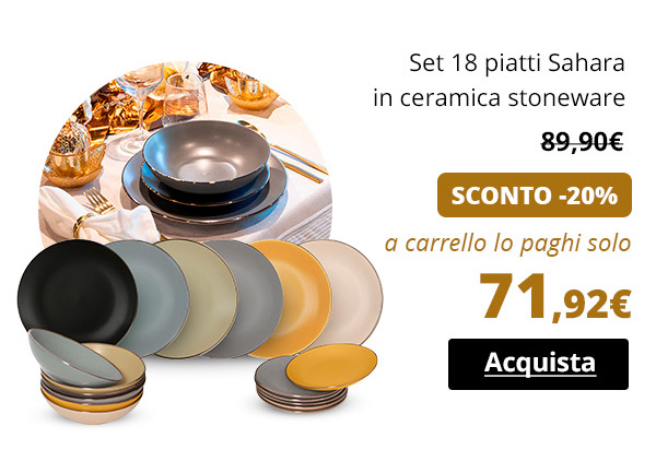 Set 18 pezzi Sahara