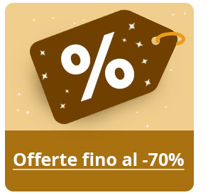 Offerte fino al -70%