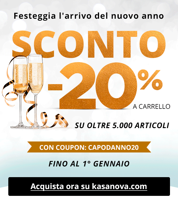 Sconto -20% a carrello