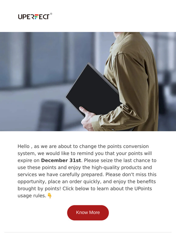 Your UPoints are about to Expire in 48 Hours, Grab Your Last Chance!