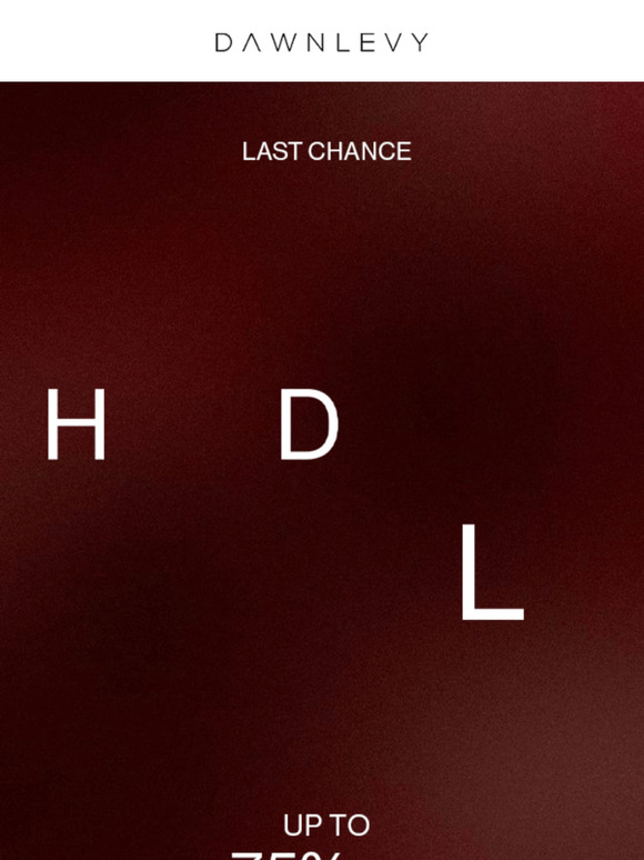 Final Days! Don't Miss Our Exclusive Last Chance Sale