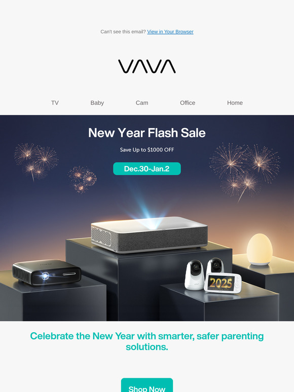 New Year Flash Sale – Up to 40% OFF Baby Essentials!