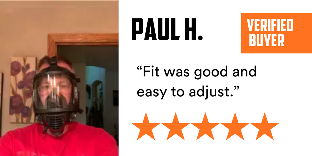 "Fit was good and easy to adjust."