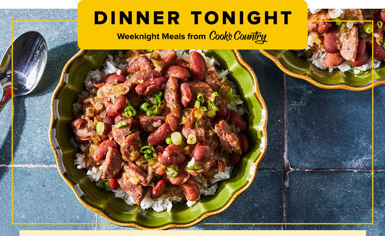 Dinner Tonight: Weeknight Meals from Cook's Country