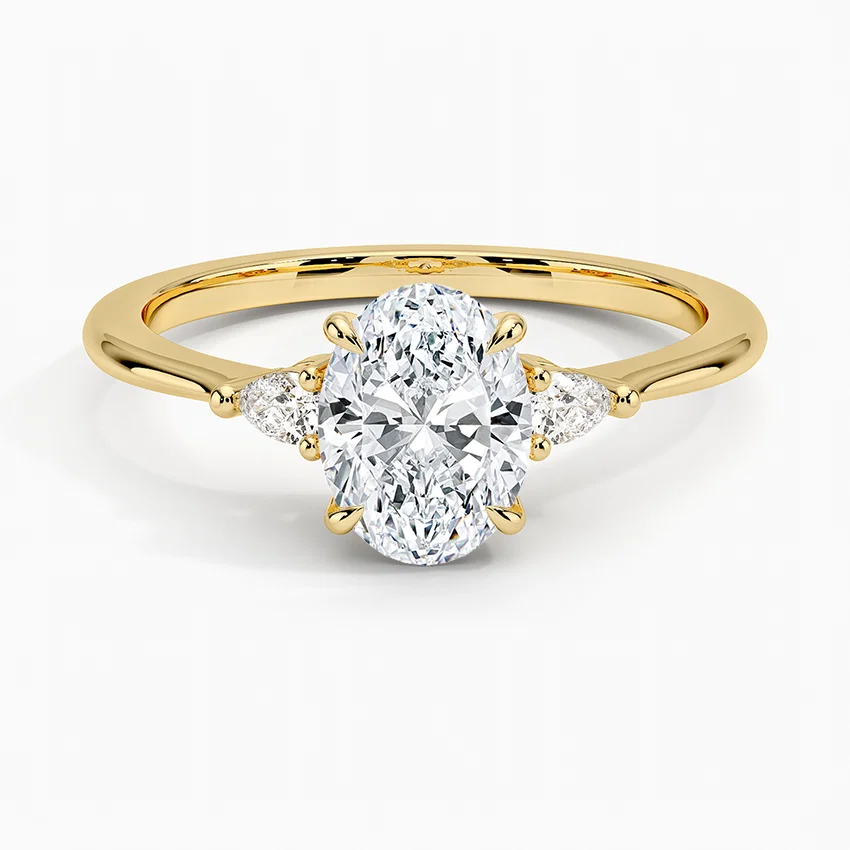 Aria Three Stone Diamond Ring