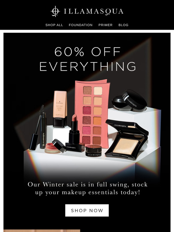 Warm up with 60% off the Winter Sale ❄️