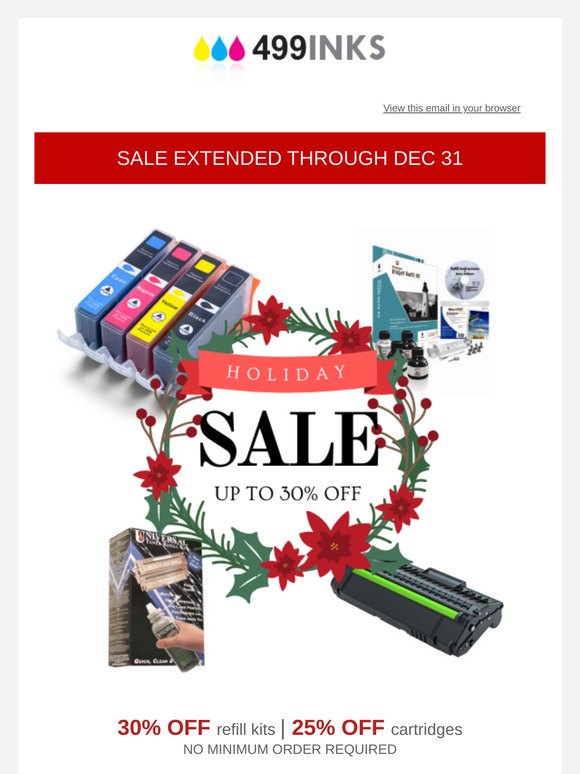 ❄️ Extended Just for You! HO-HO-HOLIDAY Sale Ends Dec 31st! 🎄