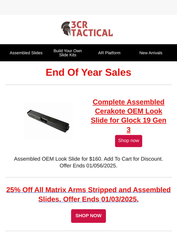 End Of Year Sales