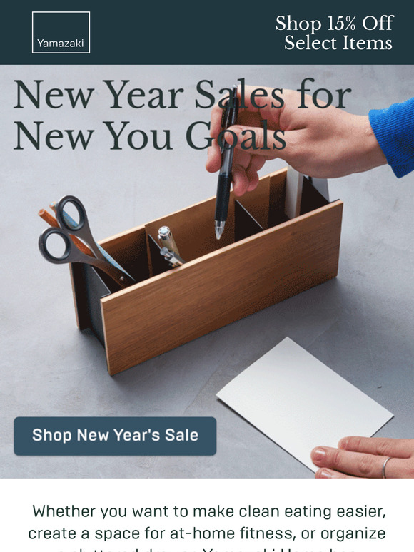 New Year Sales for New You Goals