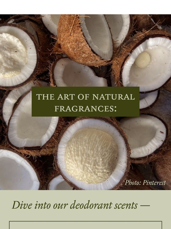 The art of natural fragrances: