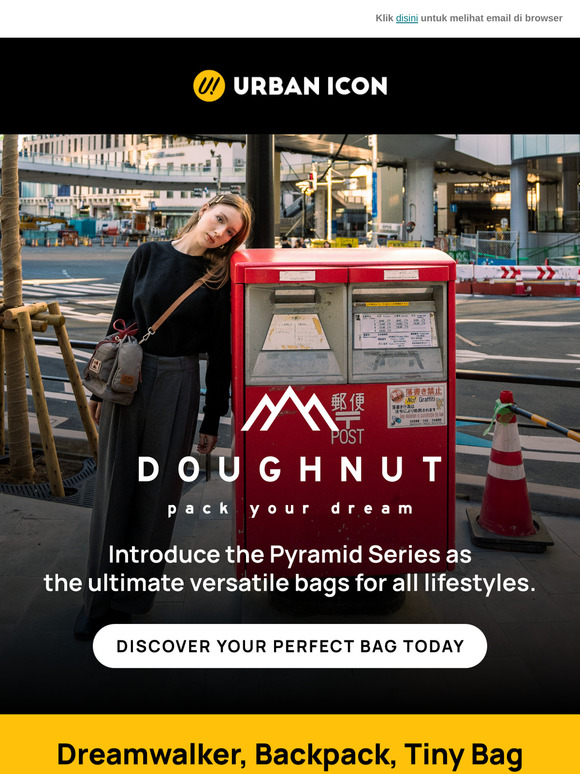 Doughnut’s Pyramid Bags: Big, Small & Just Right! 🏕️