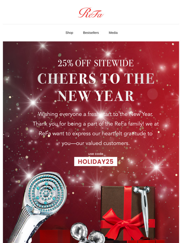 Cheers to 2025! 🥂 Enjoy 25% OFF Sitewide!