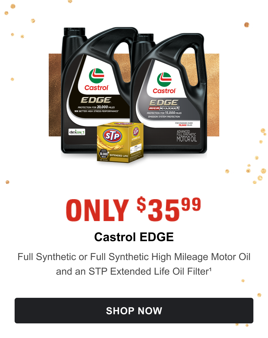 Castrol EDGE | ONLY $35(99) | SHOP NOW