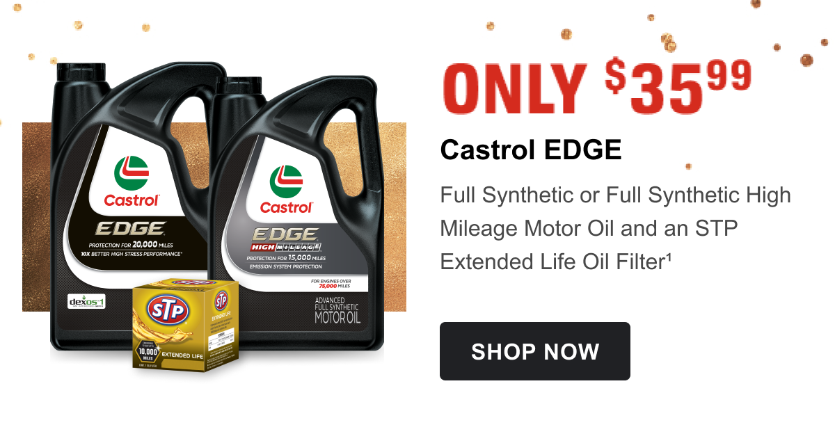 Castrol EDGE | ONLY $35(99) | SHOP NOW