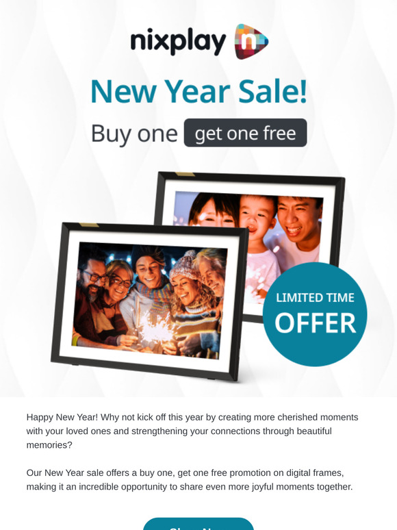 Buy one get one free: share more with your loved ones