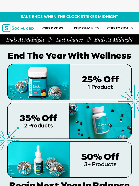 Ends At Midnight ⌛ Up to 50% OFF