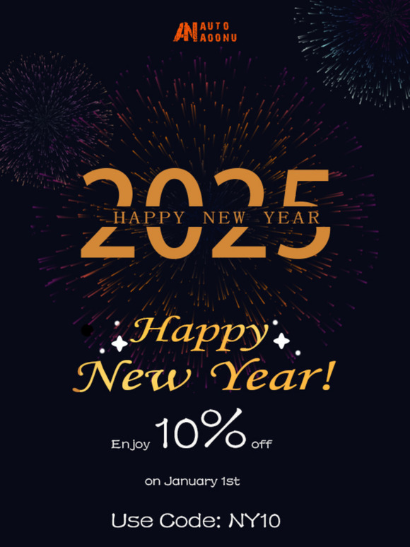 🧨Enjoy 10% off on New Year shopping!