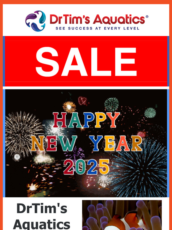 HAPPY NEW YEAR | 35% Off Site Wide on DrTim's*, Reptile Systems and ASF