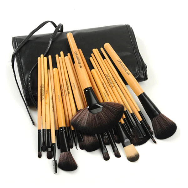 Image of 24 Piece Premium Wood Brush Set