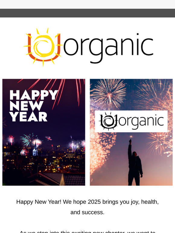 Happy New Year From UOrganic.co.uk.....