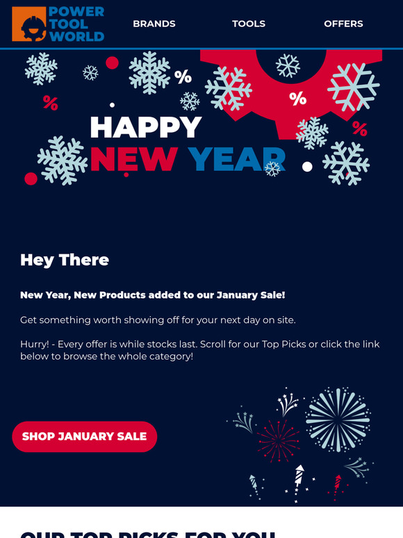 🎉 Happy New Year! Extra Deals Added to Our January Sale!