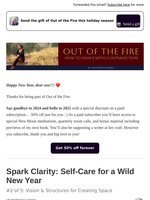 Spark Clarity: Self-Care for a Wild New Year