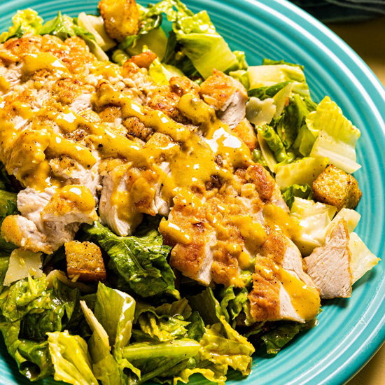 Chicken Caesar Salad for Two