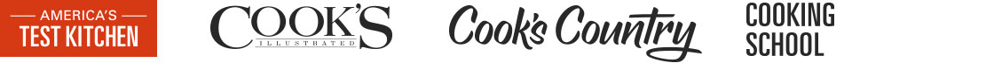 America's Test Kitchen, Cook's Illustrated, Cook's Country, and Cooking School