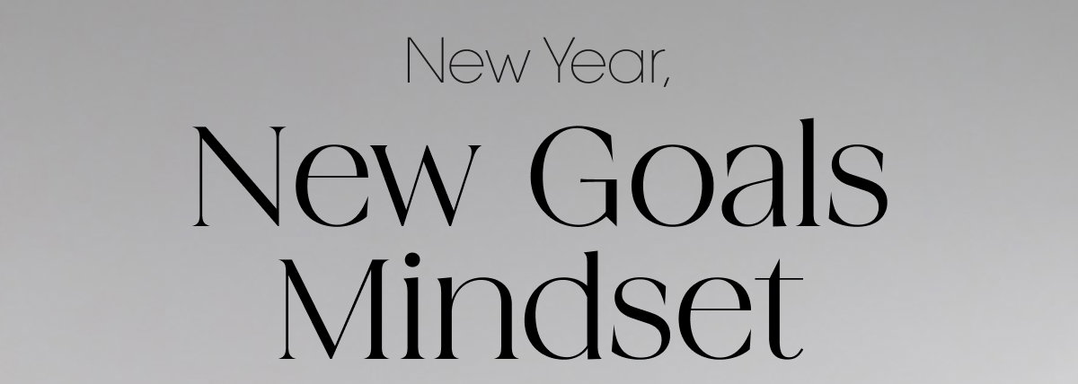 New Year, New Goals Mindset