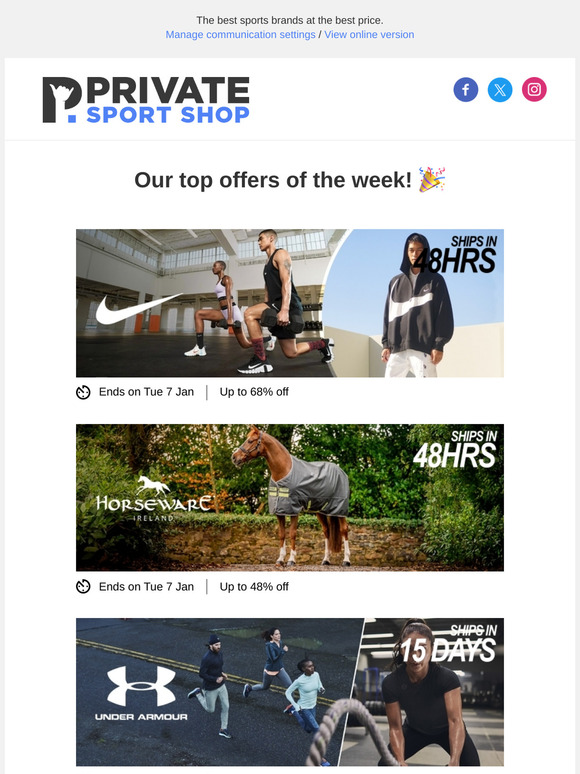 🏆 Top offers of the week!