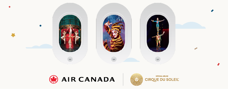 Air Canada - Official Airline Cirque du Soleil