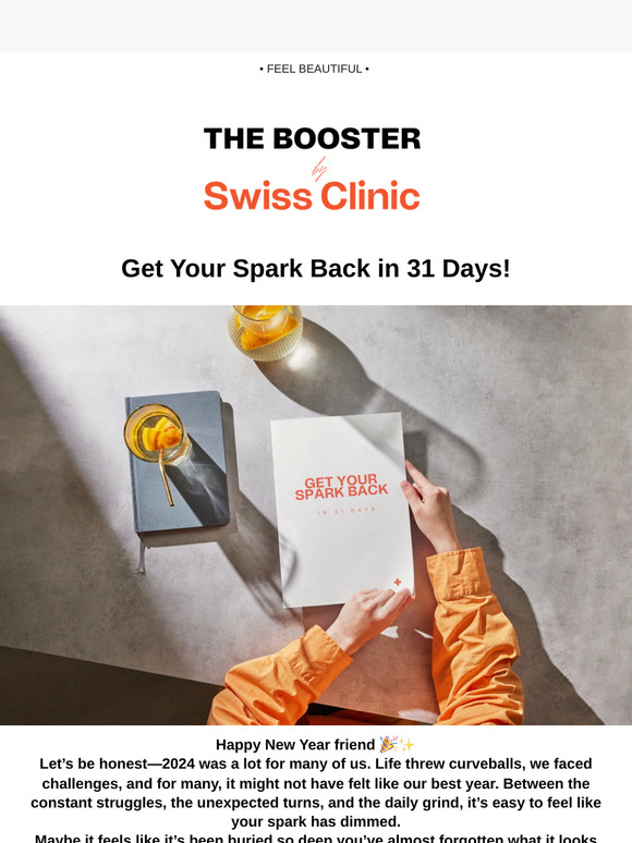Happy 2025: Get Your Spark Back in 31 Days ✨