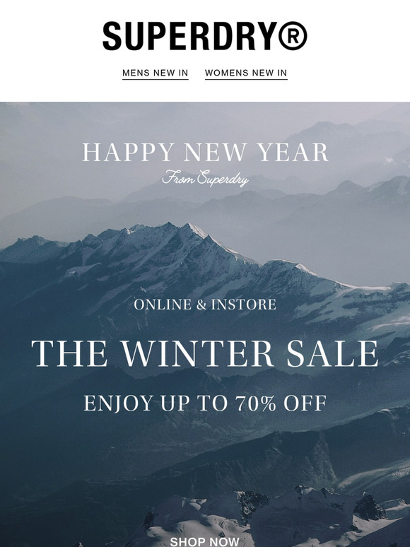 Cheers to a Stylish New Year—Up to 70% Off
