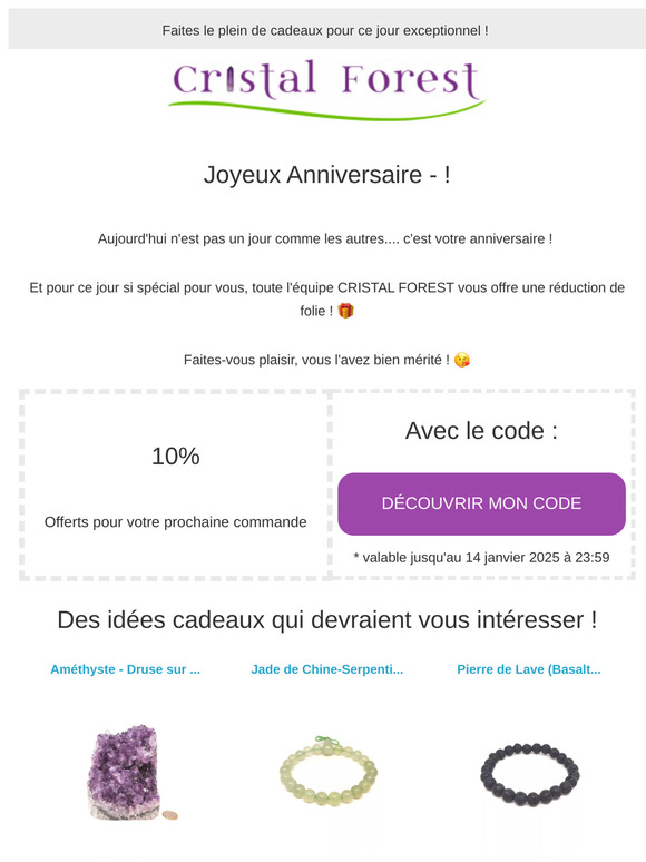C'est le jour J ! Bon anniversaire  — 🎁