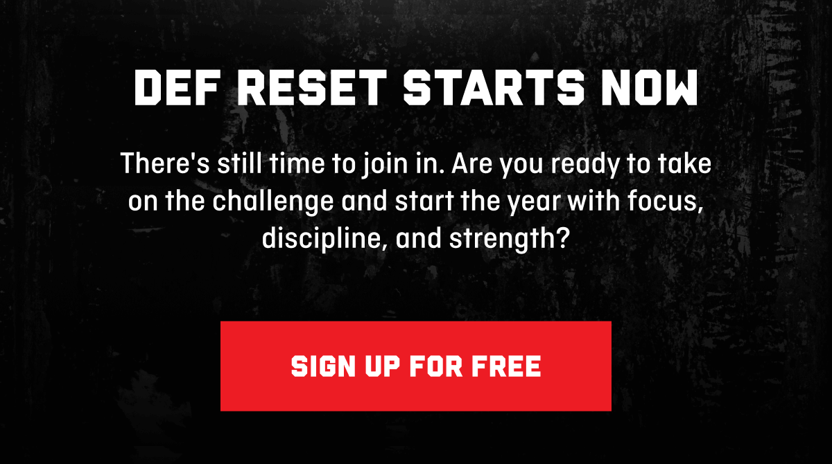 Jocko Fuel DEF RESET STARTS NOW 💥 Milled