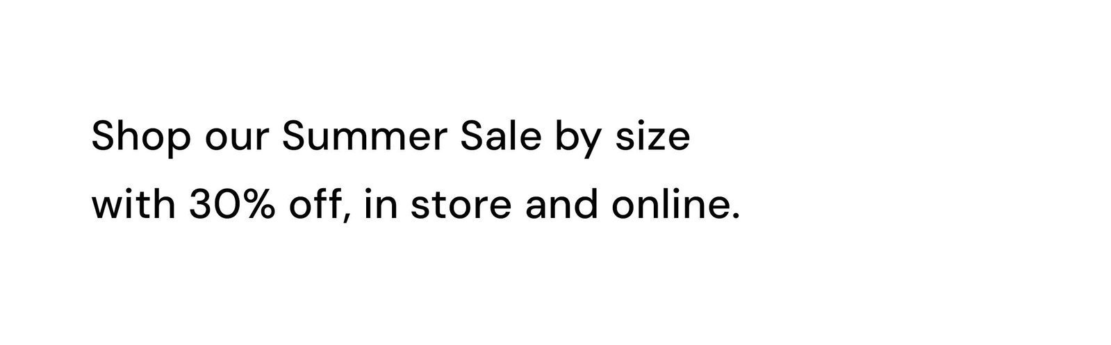 Sale