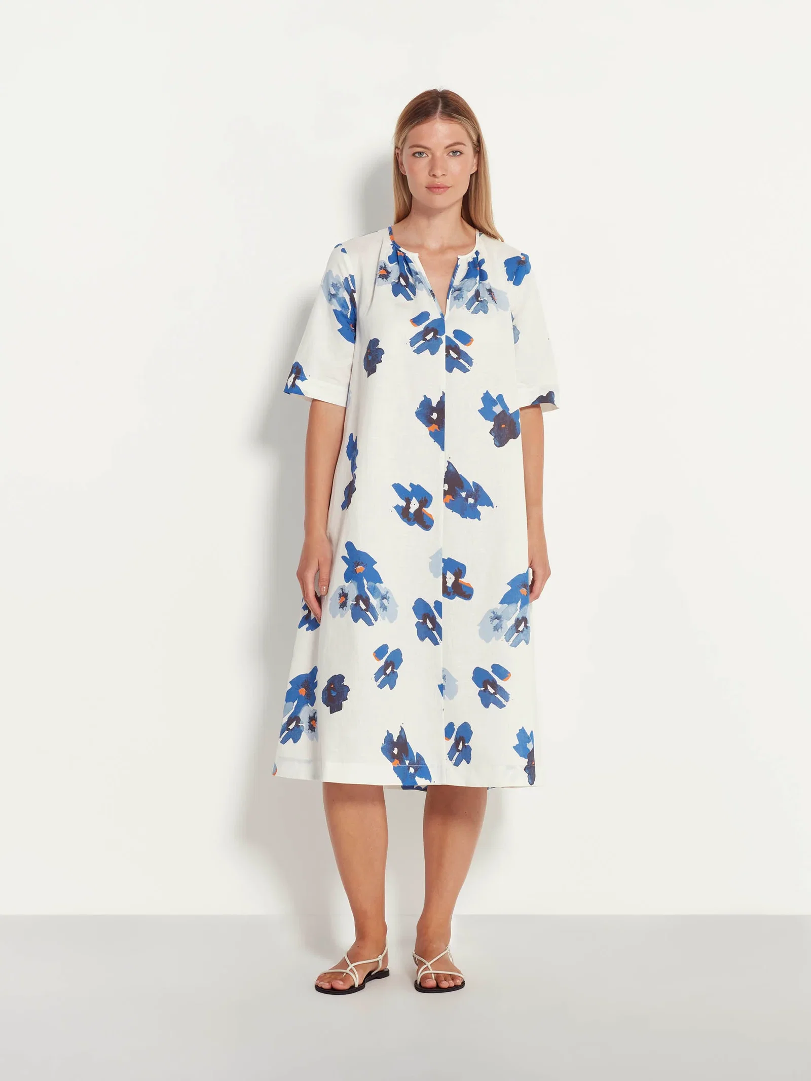 Image of Frannie Dress (Bella Flora) Bluebell