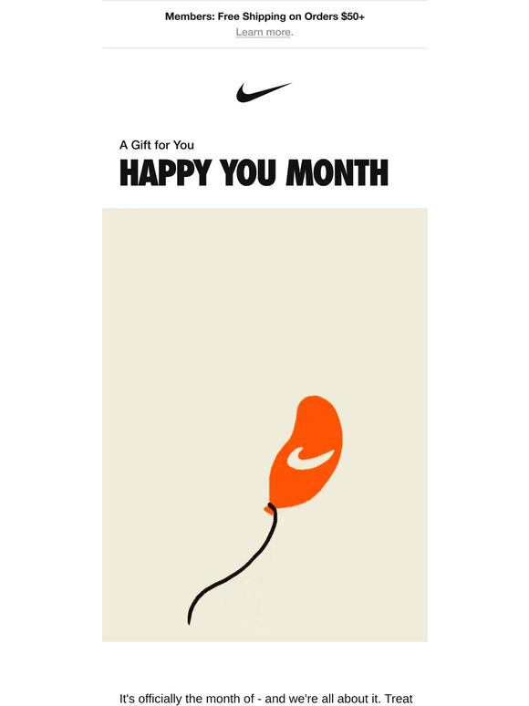 It's officially — Month 🎉