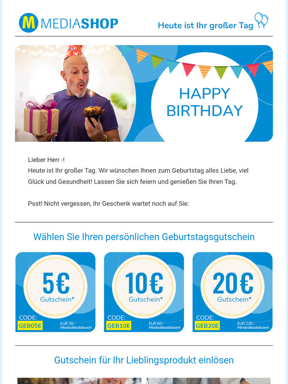 Alles Gute zum Geburtstag 🎉