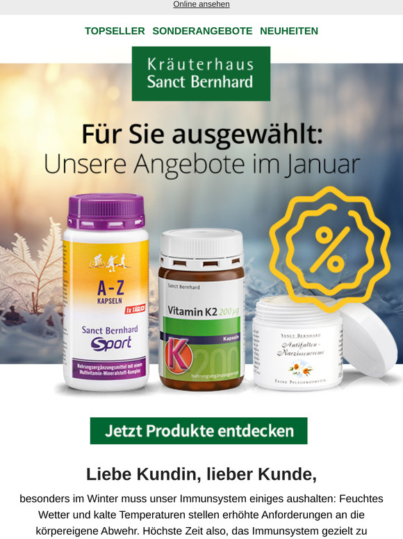 Angebote im Januar