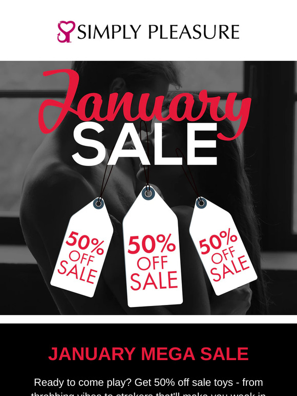 Come Hard into 2025 - 50% OFF Sale Items!💦