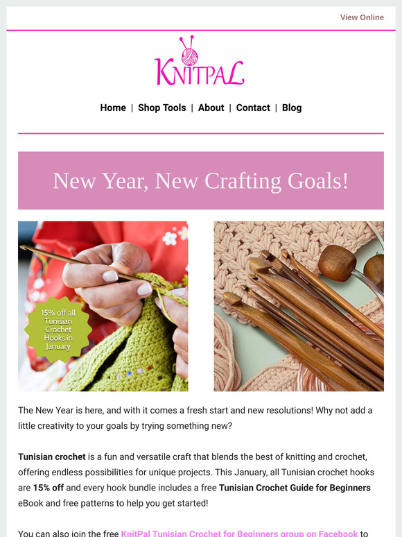 January Crafting Goals: Are You Ready to Cast On?