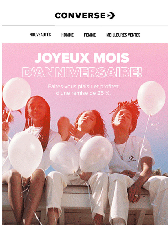 Une bougie de plus: profitez d'une remise de 25%