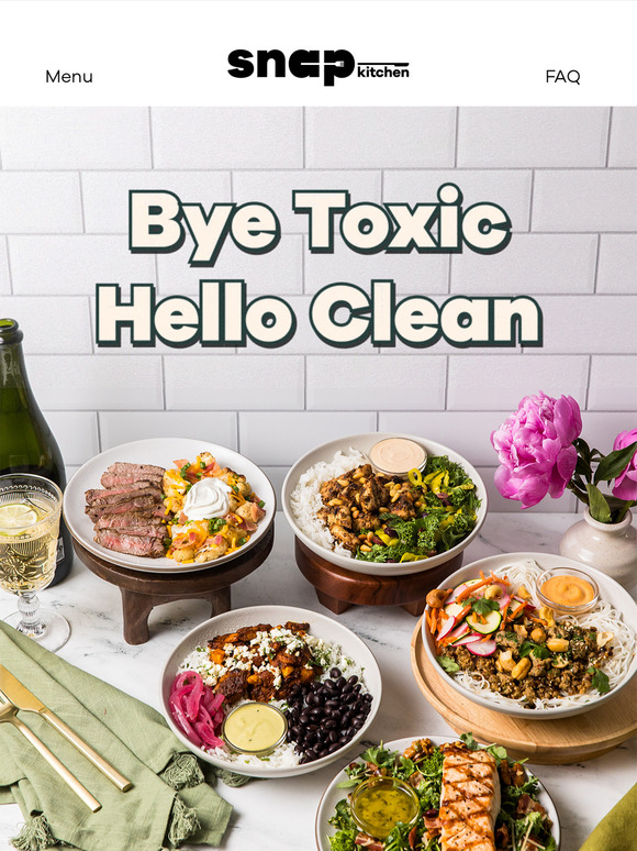 Break up with toxic foods this year
