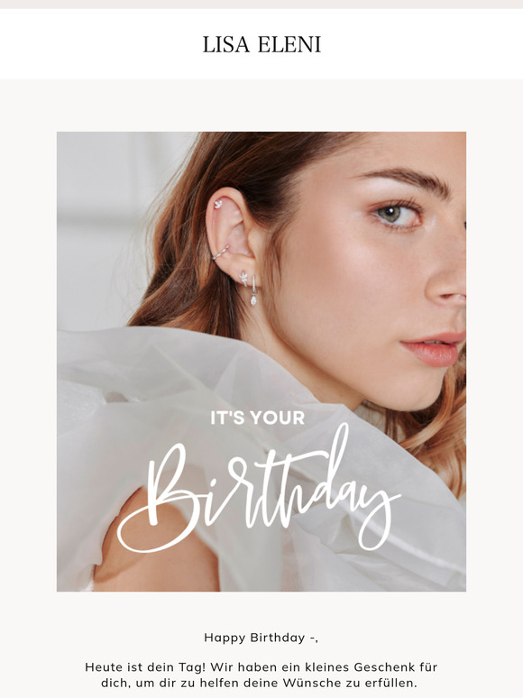 Happy Birthday —! 🥳